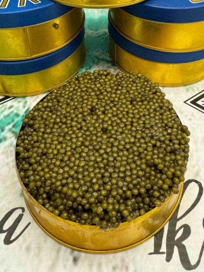 Забойная чёрная икра осетра KALUGA QUEEN, 250 г